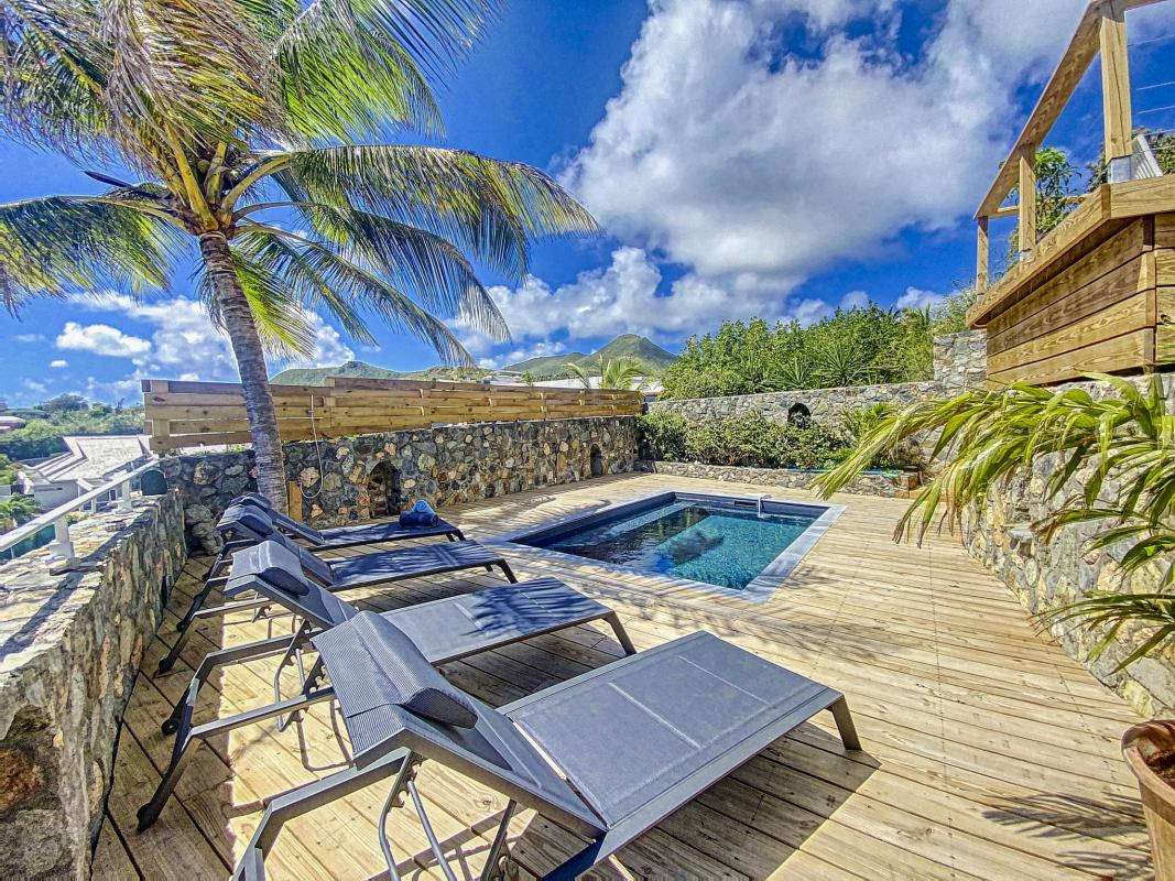 Location villa 6 personnes Orient Bay Saint Martin-pisicne-6